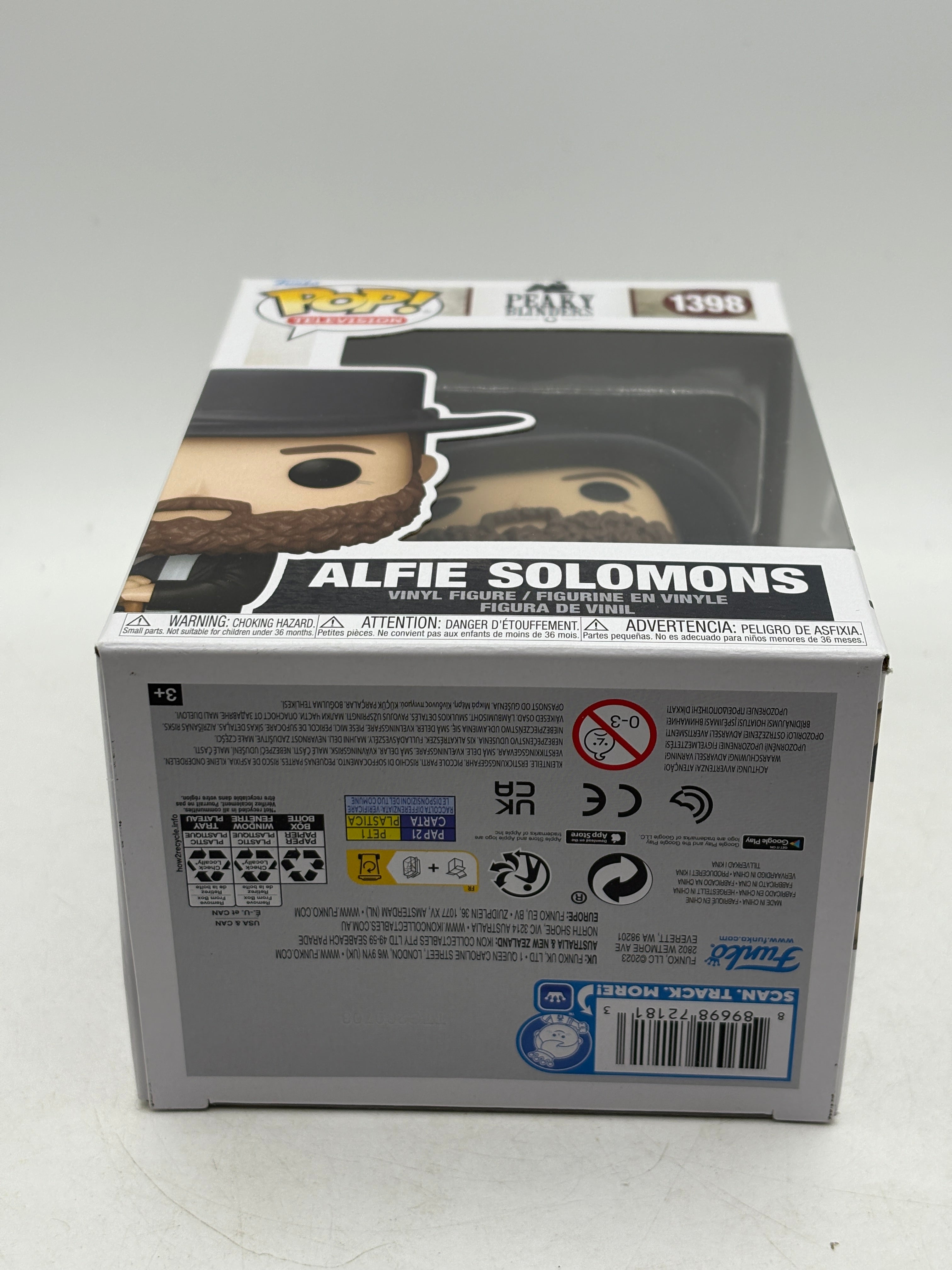 Funko POP! Television Peaky Blinders #1398 Alfie Solomons Vinyl Figure FRENLY BRICKS - Open 7 Days